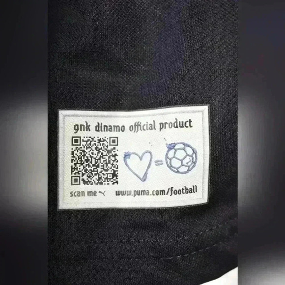 PUMA GNK DINAMO ZAGREB Navy Gold Embroider Polyester  Youth Jersey Small 745527 - Picture 3 of 9